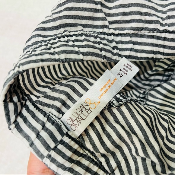 Black and white Striped nightwear shorts - Picture 4 of 8